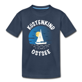 Küstenkind Ostsee - Kinder Premium T-Shirt - Navy