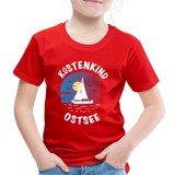 Küstenkind Ostsee - Kinder Premium T-Shirt - Rot