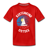 Küstenkind Ostsee - Kinder Premium T-Shirt - Rot