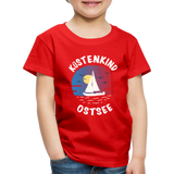 Küstenkind Ostsee - Kinder Premium T-Shirt - Rot