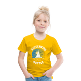 Küstenkind Ostsee - Kinder Premium T-Shirt - Sonnengelb