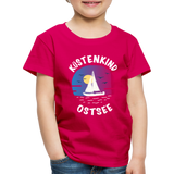 Küstenkind Ostsee - Kinder Premium T-Shirt - dunkles Pink