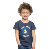 Küstenkind Ostsee - Kinder Premium T-Shirt - Blau meliert