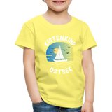 Küstenkind Ostsee - Kinder Premium T-Shirt - Gelb