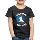 Küstenkind Nordsee - Kinder Premium T-Shirt - Schwarz