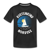 Küstenkind Nordsee - Kinder Premium T-Shirt - Schwarz