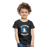 Küstenkind Nordsee - Kinder Premium T-Shirt - Schwarz