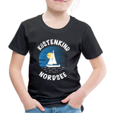 Küstenkind Nordsee - Kinder Premium T-Shirt - Schwarz