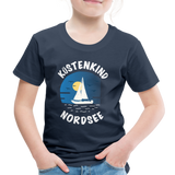 Küstenkind Nordsee - Kinder Premium T-Shirt - Navy