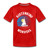 Küstenkind Nordsee - Kinder Premium T-Shirt - Rot