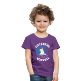 Küstenkind Nordsee - Kinder Premium T-Shirt - Lila