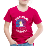 Küstenkind Nordsee - Kinder Premium T-Shirt - dunkles Pink