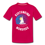 Küstenkind Nordsee - Kinder Premium T-Shirt - dunkles Pink