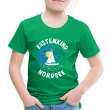 Küstenkind Nordsee - Kinder Premium T-Shirt - Kelly Green