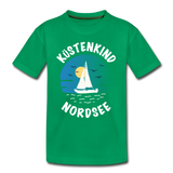 Küstenkind Nordsee - Kinder Premium T-Shirt - Kelly Green