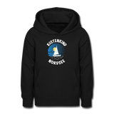 Küstenkind Nordsee - Teenager Hoodie - Schwarz