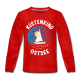 Küstenkind Ostsee - Kinder Premium Langarmshirt - Rot