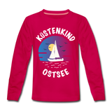 Küstenkind Ostsee - Kinder Premium Langarmshirt - dunkles Pink