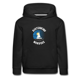 Küstenkind Nordsee - Kinder Premium Hoodie - Schwarz