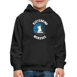 Küstenkind Nordsee - Kinder Premium Hoodie - Schwarz