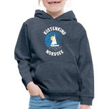 Küstenkind Nordsee - Kinder Premium Hoodie - Jeansblau