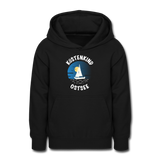 Küstenkind Ostsee - Teenager Hoodie - Schwarz