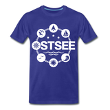 Ostsee Symbole - Männer Premium T-Shirt - Königsblau