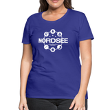 Nordsee Symbole - Frauen Premium T-Shirt - Königsblau