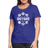 Ostsee Symbole - Frauen Premium T-Shirt - Königsblau