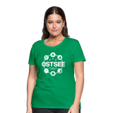 Ostsee Symbole - Frauen Premium T-Shirt - Kelly Green