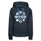 Ostsee Symbole - Frauen Premium Hoodie - Navy