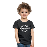 Nordsee Symbole - Kinder Premium T-Shirt - Schwarz