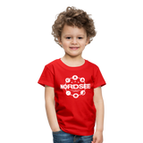 Nordsee Symbole - Kinder Premium T-Shirt - Rot