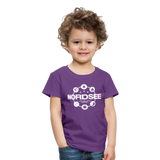 Nordsee Symbole - Kinder Premium T-Shirt - Lila