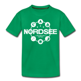 Nordsee Symbole - Kinder Premium T-Shirt - Kelly Green