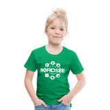 Nordsee Symbole - Kinder Premium T-Shirt - Kelly Green