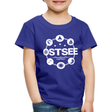 Ostsee Symbole - Kinder Premium T-Shirt - Königsblau