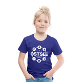 Ostsee Symbole - Kinder Premium T-Shirt - Königsblau