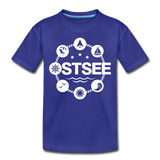 Ostsee Symbole - Kinder Premium T-Shirt - Königsblau