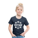 Ostsee Symbole - Kinder Premium T-Shirt - Navy