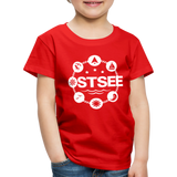 Ostsee Symbole - Kinder Premium T-Shirt - Rot