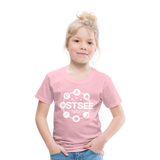 Ostsee Symbole - Kinder Premium T-Shirt - Hellrosa