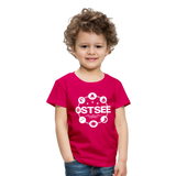 Ostsee Symbole - Kinder Premium T-Shirt - dunkles Pink