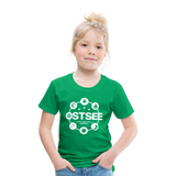 Ostsee Symbole - Kinder Premium T-Shirt - Kelly Green