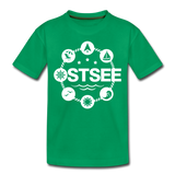 Ostsee Symbole - Kinder Premium T-Shirt - Kelly Green