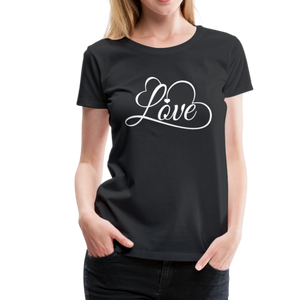 Love Fonts - Frauen Premium T-Shirt - Hellrosa