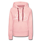 Love Fonts - Frauen Premium Hoodie - Kristallrosa