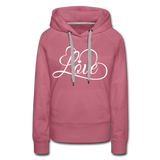 Love Fonts - Frauen Premium Hoodie - Malve