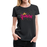 Princess - Frauen Premium T-Shirt - Schwarz