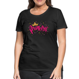 Princess - Frauen Premium T-Shirt - Schwarz